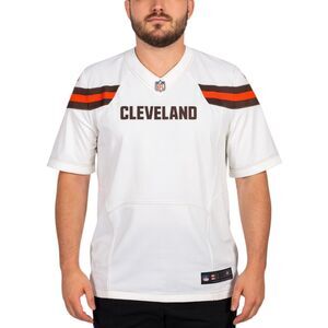 NEW Size 44 Football Jersey Authentic Nike NFL Cleveland DAWG POUND White Logos